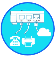 Adaptador telefónico analógico ATA